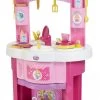 SMOBY Küchenset Mit Uhr Disney Prinzessinnen Und Ein Sportwagen Für Die Pastell-Puppe