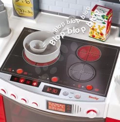 Küche Tefal Cook'Tronic Smoby Elektronisch Mit Sounds, Licht Und 16 Zubehörteilen Rot