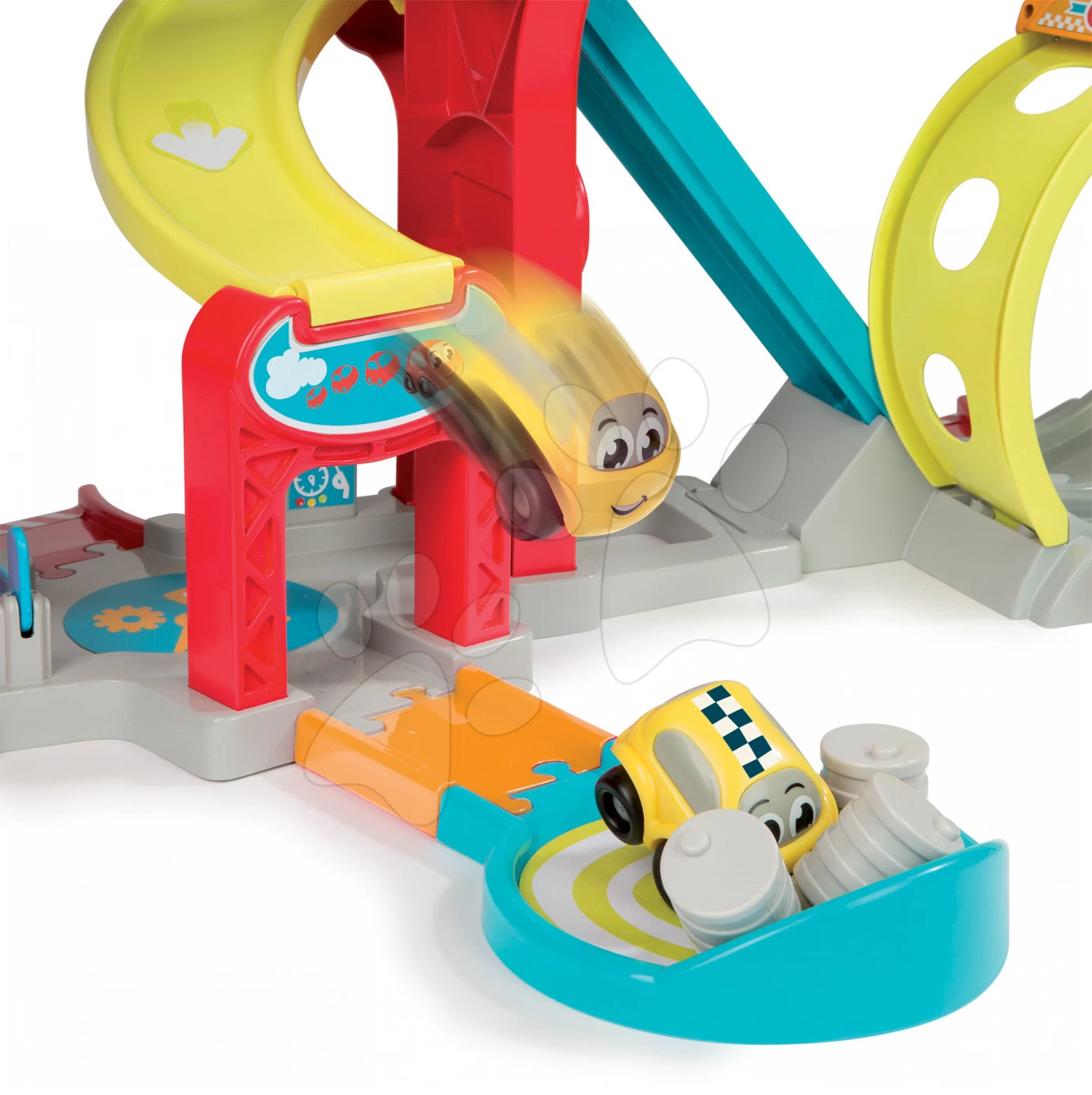 Set Küche Mit Technischer Ausstattung Tech Edition Smoby Elektronisch Mit Einer Springenden Autobahn Mit 12 Autos – Bild 8