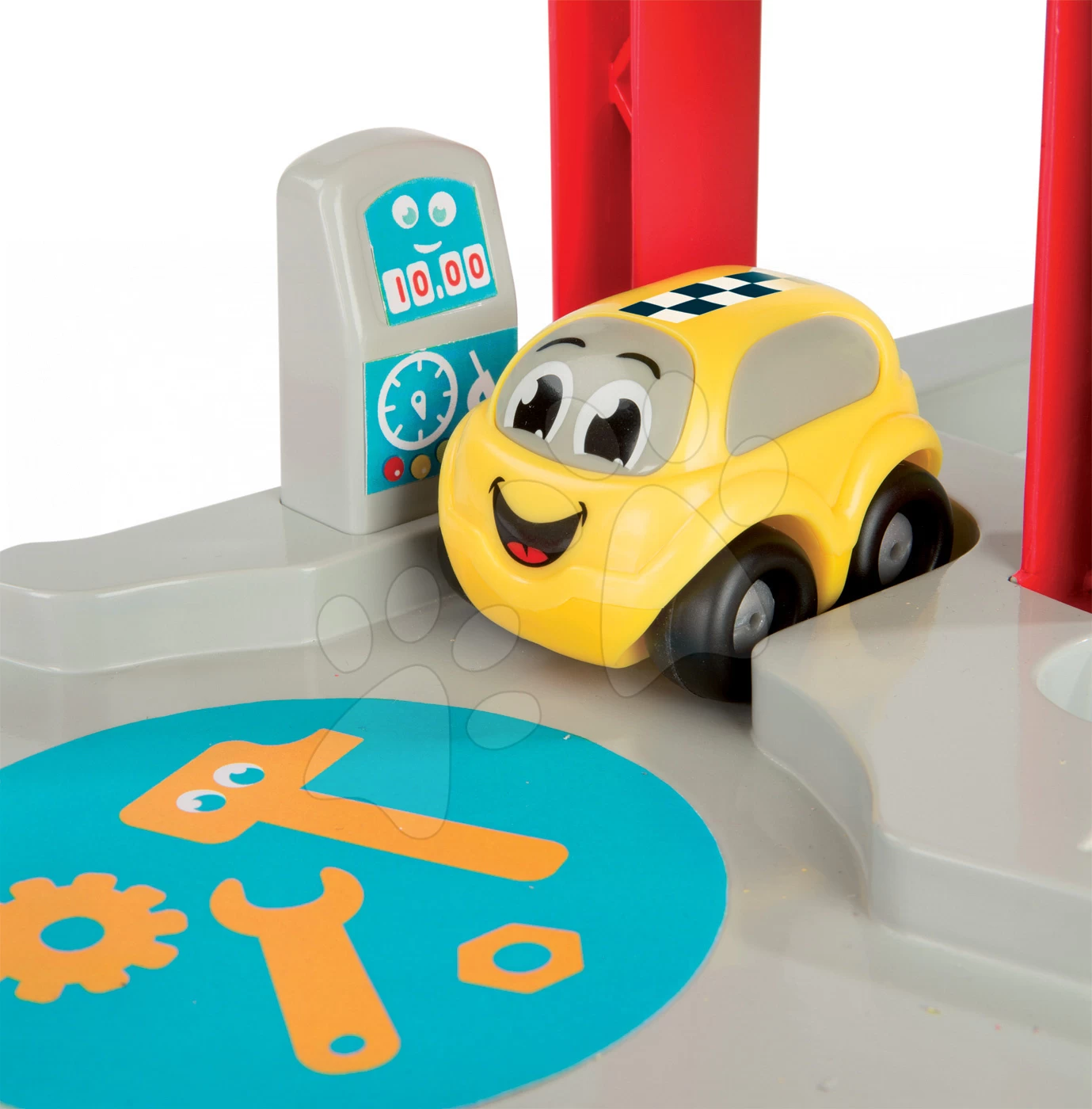 Set Küche Mit Technischer Ausstattung Tech Edition Smoby Elektronisch Mit Einer Springenden Autobahn Mit 12 Autos – Bild 10