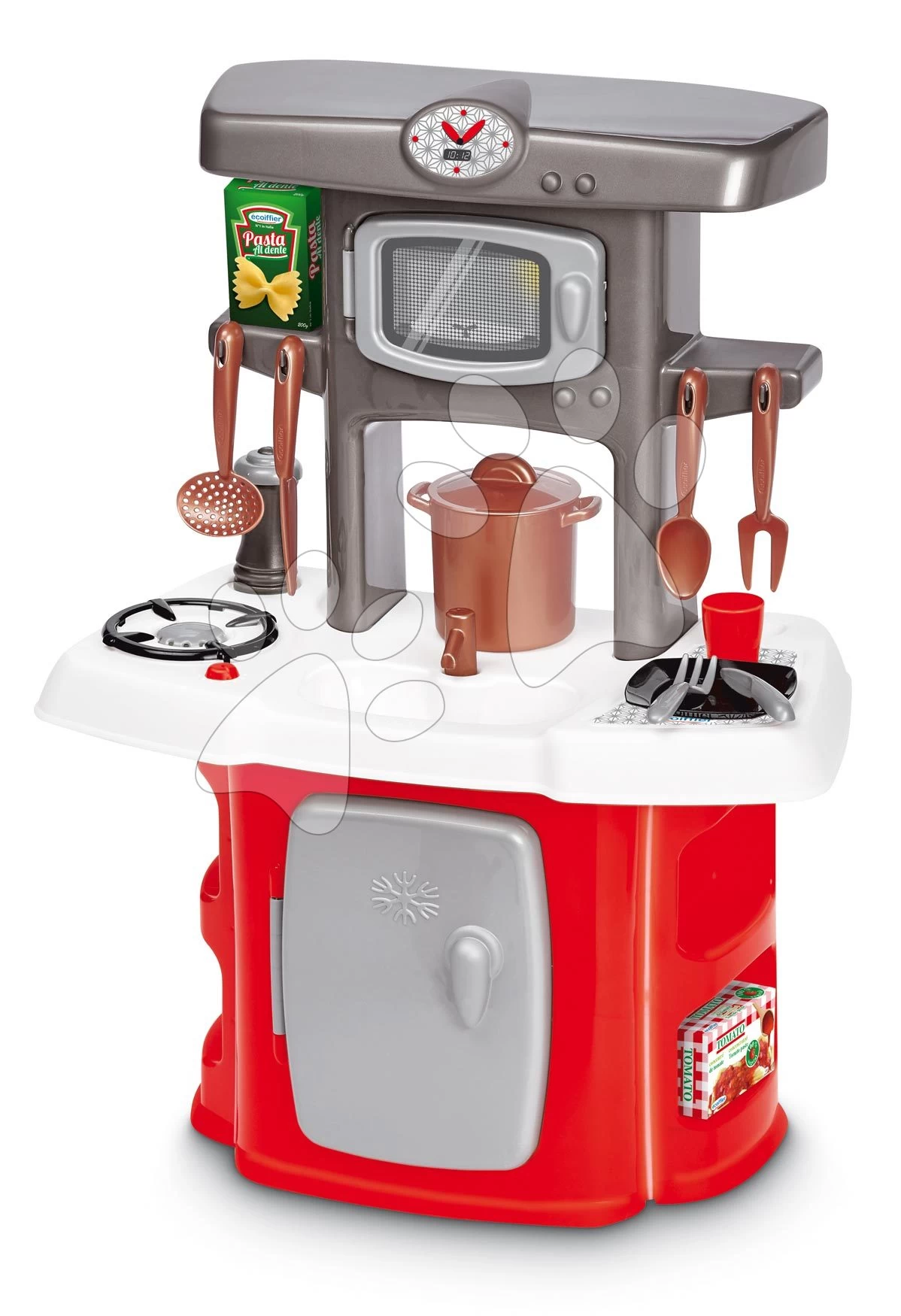 ECOIFFIER Spielküche Mit Geräten Kitchen Set 3in1 Écoiffier Mit Kaffeemaschine Und Küchenmaschine Und 23 Zubehörteilen Ab 18 Monaten ECO1689 – Bild 3