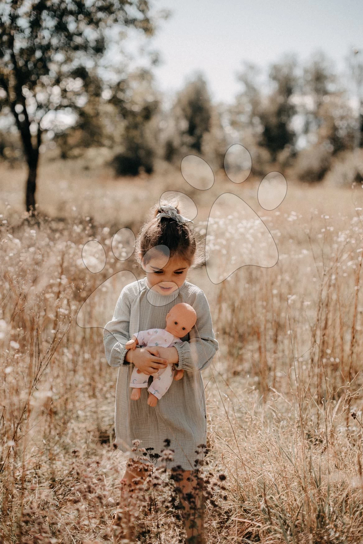Set Elektronische Küche Mit Waschmaschine Und Bügelbrett Tefal Cleaning Kitchen 360° Smoby Und Ein Esszimmerstuhl Mit Wiege, Schlafsack Und 32 Cm Großer Puppe SM311050-1 – Bild 13