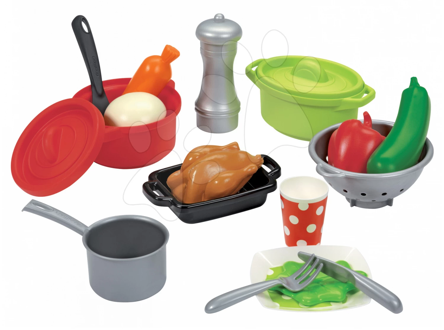 Set Küche Tefal Studio XXL Smoby Mit Magischem Sprudeln, Lunchset Mit Koch- Und Backset – Bild 9