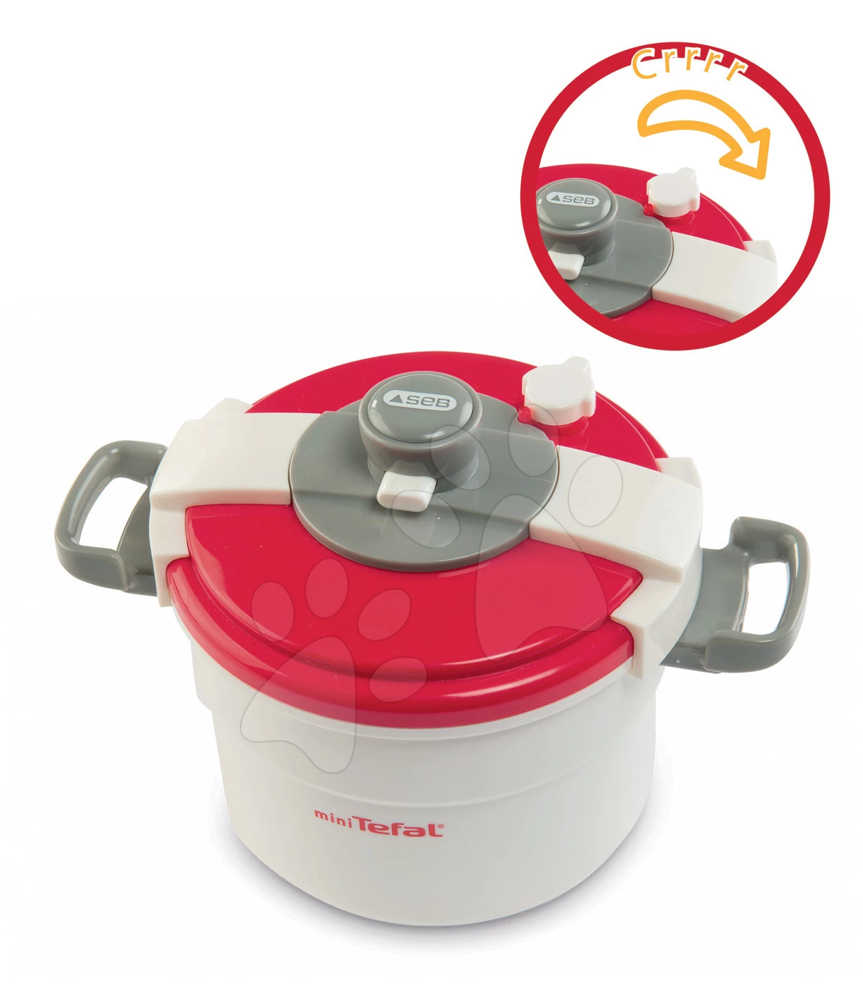 Mini Tefal Smoby Toaster-Set, Tefal Handmixer, Tefal Schnellkochtopf, Tefal Swing Tauchmischer Und Lebensmittel Im Netz – Bild 3