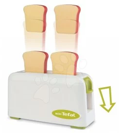 Mini Tefal Smoby Toaster-Set Tefal Kaffeemaschine, Tefal Mixer Und Cheef Cook Teeset