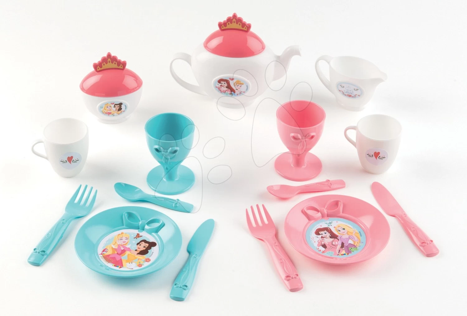 Küchenset Elektronisch Tefal Studio 360° XXL Bubble Smoby Karotte Und Servierwagen Prinzessinnen XL Tea Trolley – Bild 5