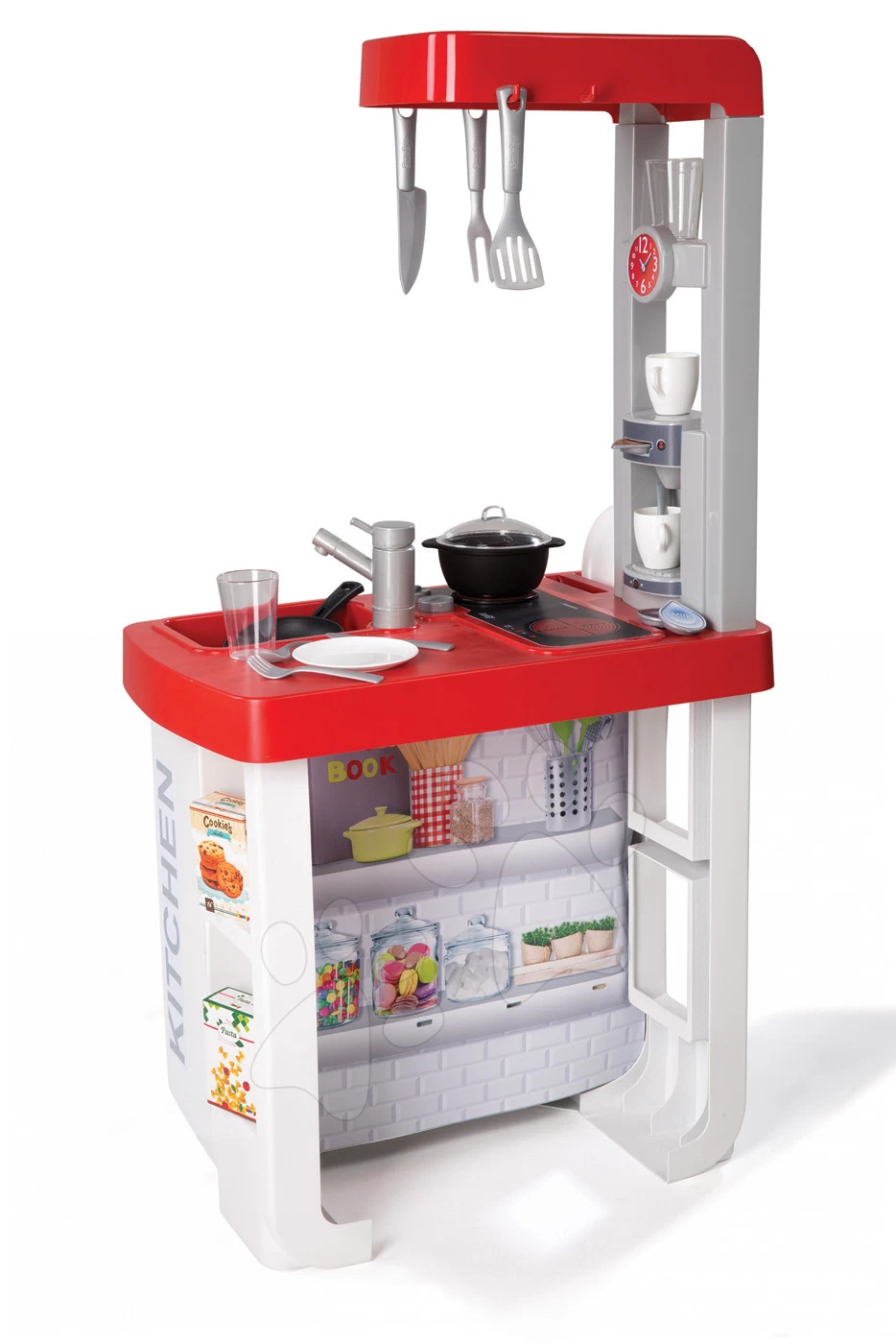 Küchenset Guten Appetit Smoby Mit Sounds Und Kaffeemaschine Und Lebensmitteln Im Netz Bubble Cook – Bild 10