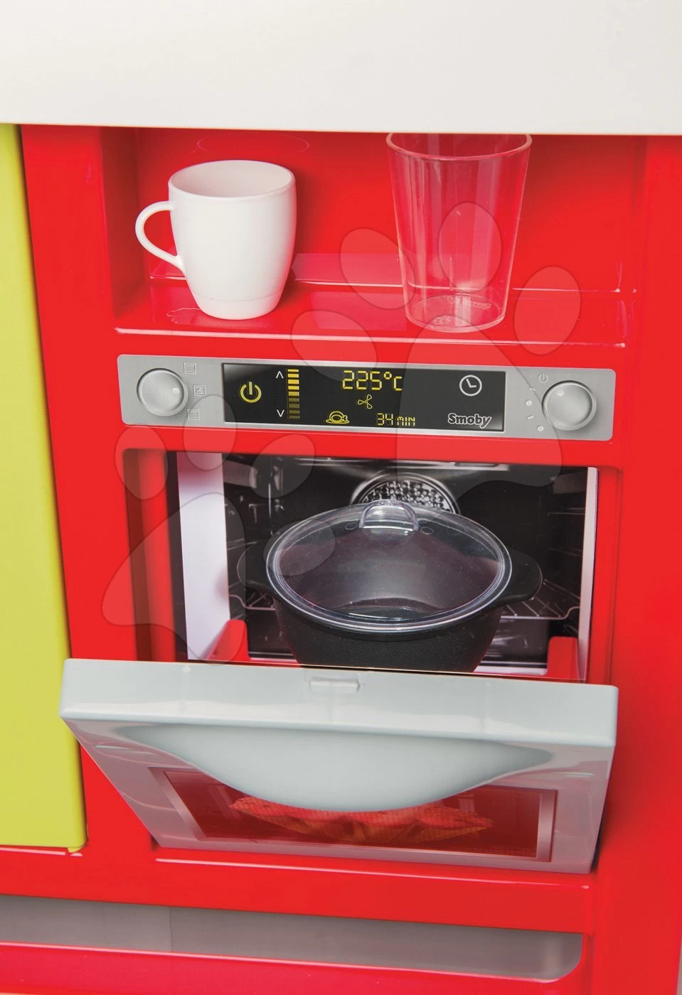 Küchenset Cherry Special Smoby Mit Sound Und Kaffeemaschine Undund Lebensmitteln Im Netz Bubble Cook – Bild 8