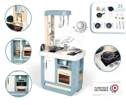 Elektronische Küche Bon Appetit Kitchen Smoby Mit Kaffeemaschine Und Kühlschrank Mit Backofen 23 Zubehör 96 Cm Höhe/49 Cm Theke