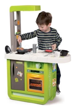 Küche Elektronisch Cherry Smoby Kiwi Sound Mit Einem Magic Food Esstisch Und 25 Zubehörteilen