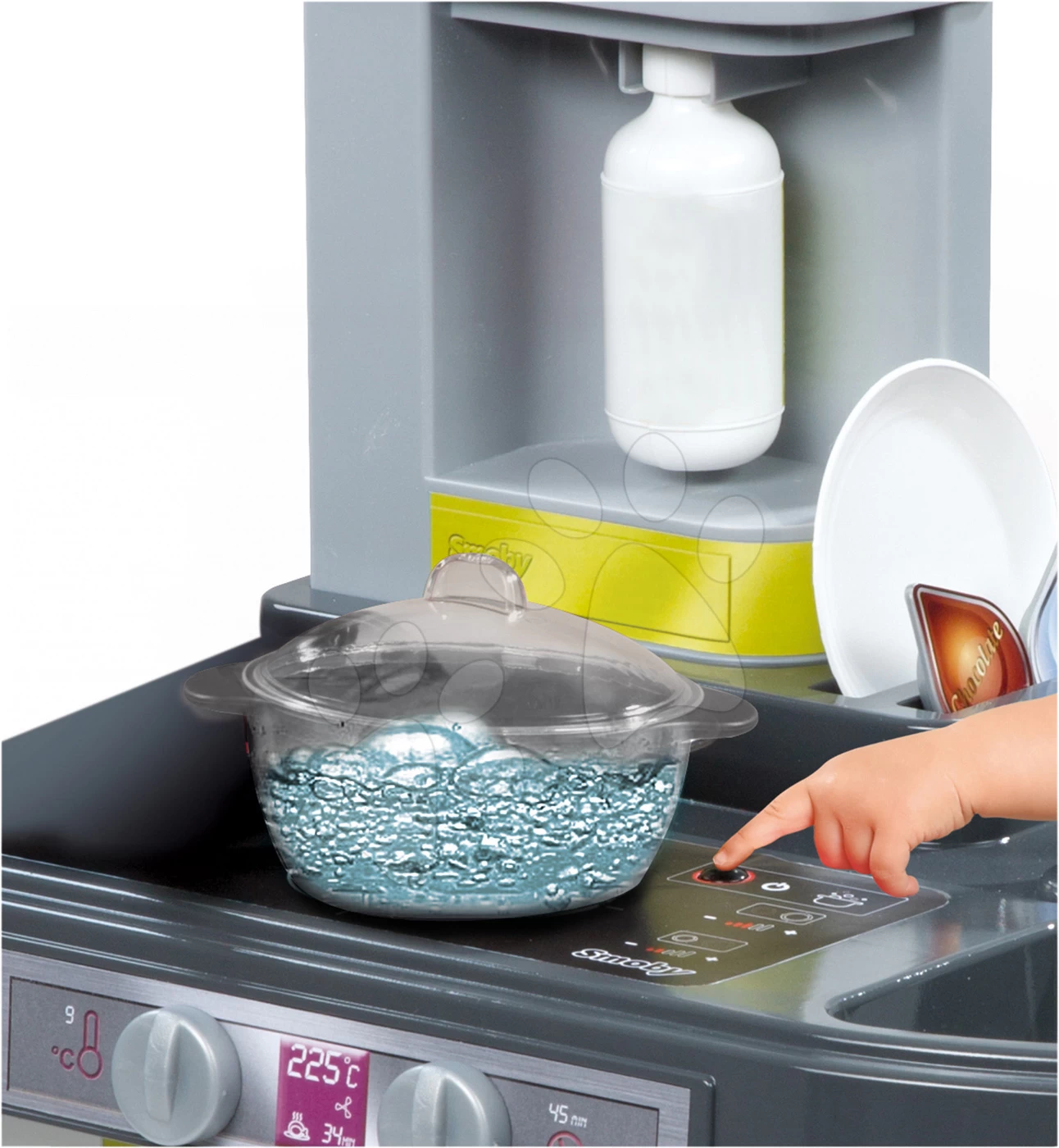 Küchenset Tefal Studio BBQ Bubbles Smoby Mit Magischem Sprudeln Und Einer Werkstatt Mit Einer Black+Decker-Bohrmaschine – Bild 2