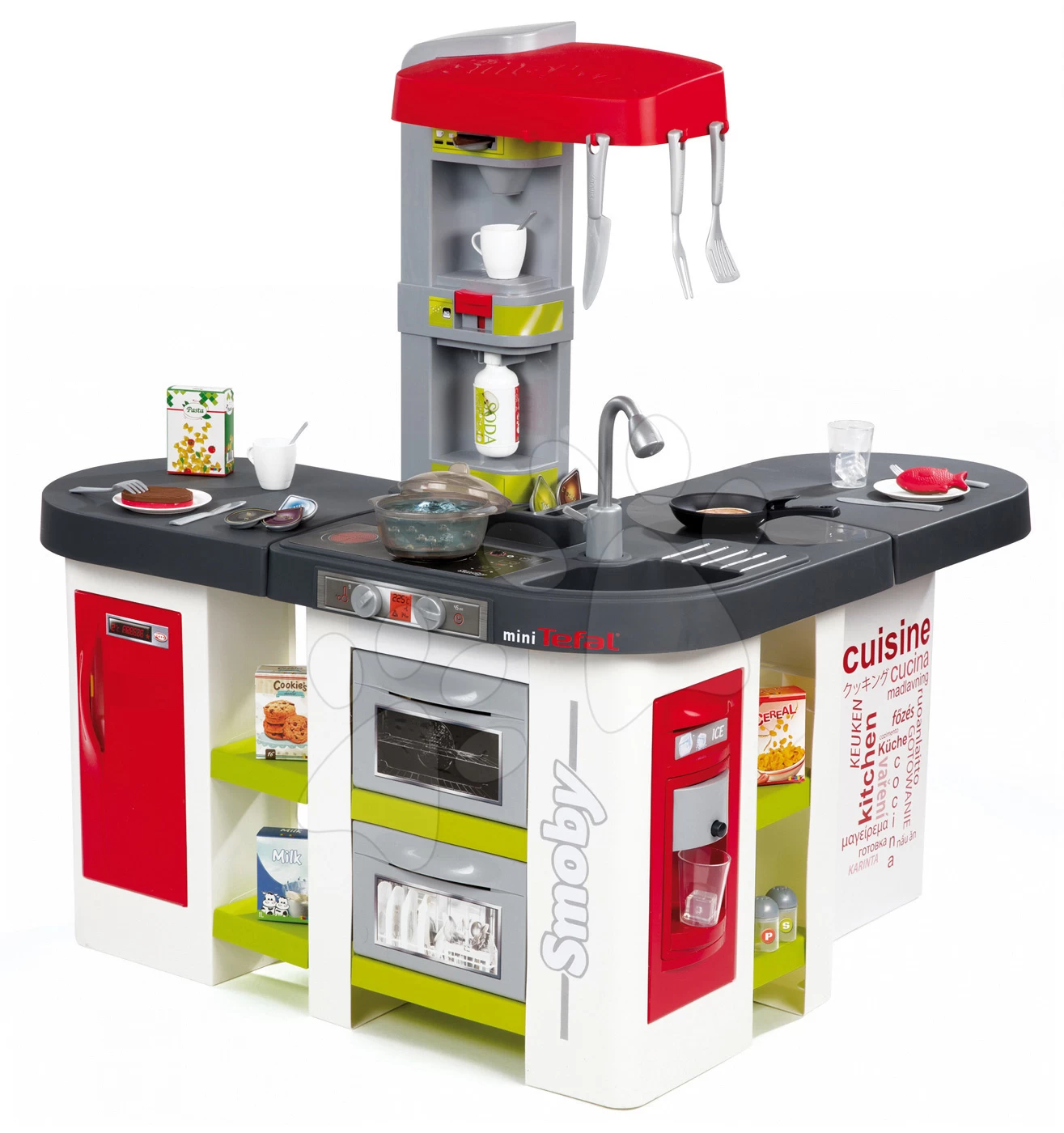 Set Küche Tefal Studio XXL Smoby Elektronisch Mit Magischem Sprudeln Und Einem Eiswagen – Bild 9