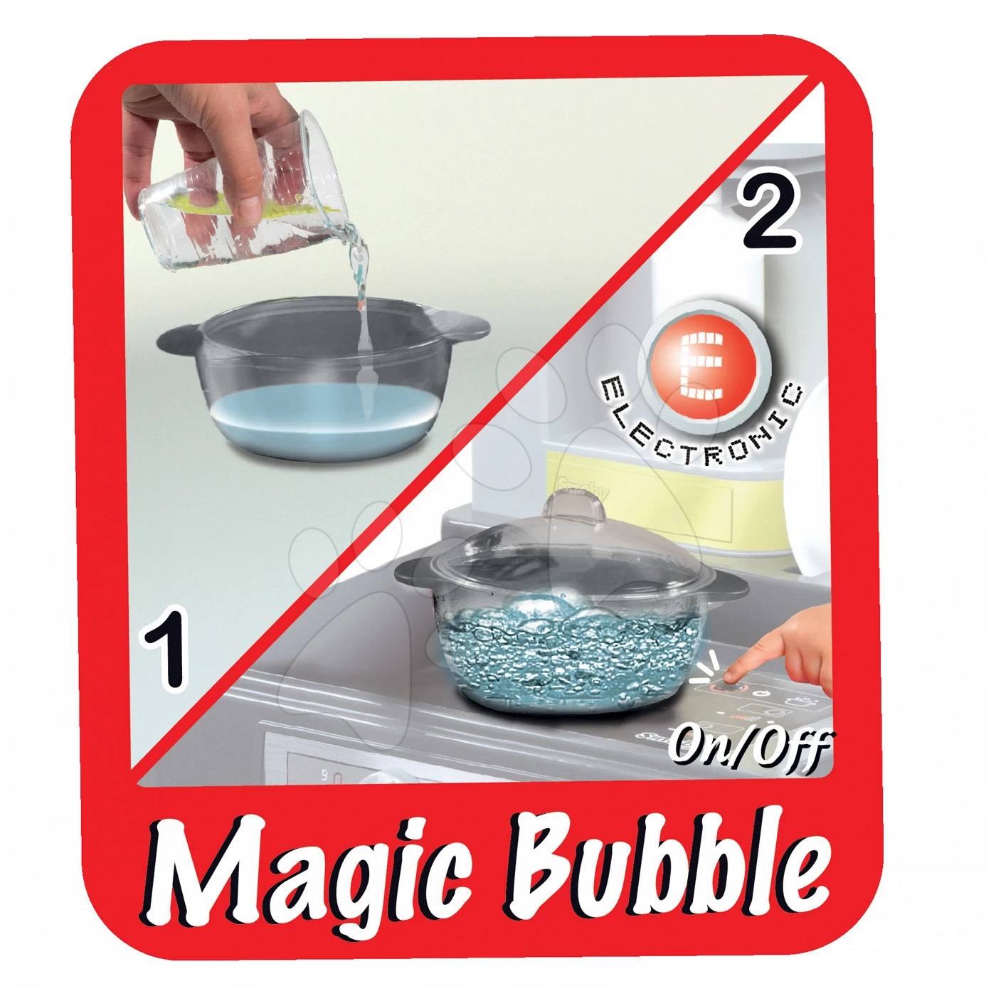 Set Küche Tefal Studio XXL Smoby Mit Magischem Sprudeln, Lunchset Mit Koch- Und Backset – Bild 19