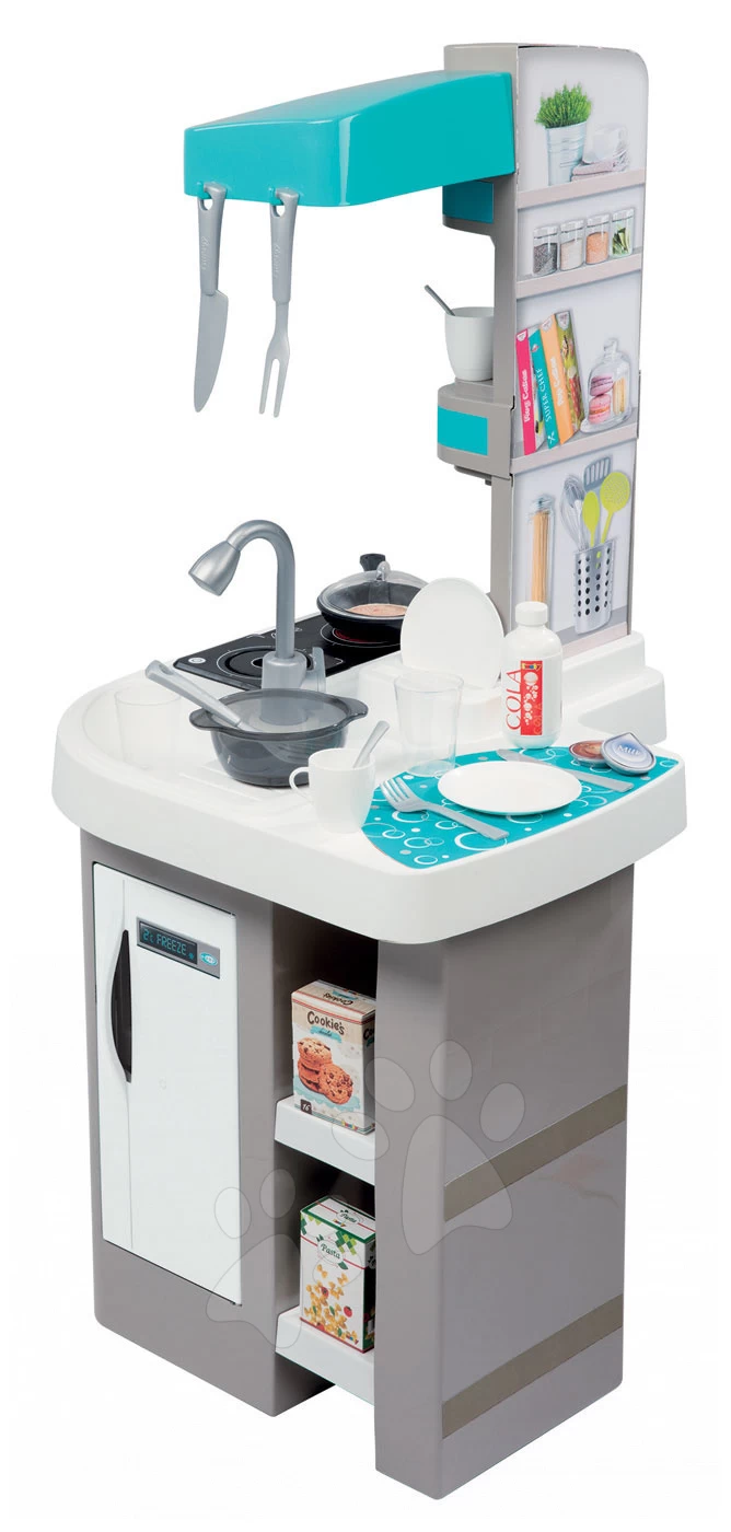 Küchenset Tefal Studio Bubble Smoby Türkis Elektronisch Mit Magischem Sprudeln Und Waffeleisen Mit Mixer, Kaffeemaschine Und Waffeln – Bild 15