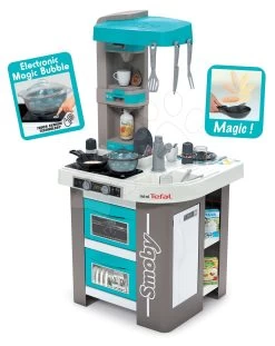 Küchenset Elektronisch Tefal Studio 360° Bubble Smoby Und Ein Bügelbrett Mit Bügeleisen Und Staubsauger