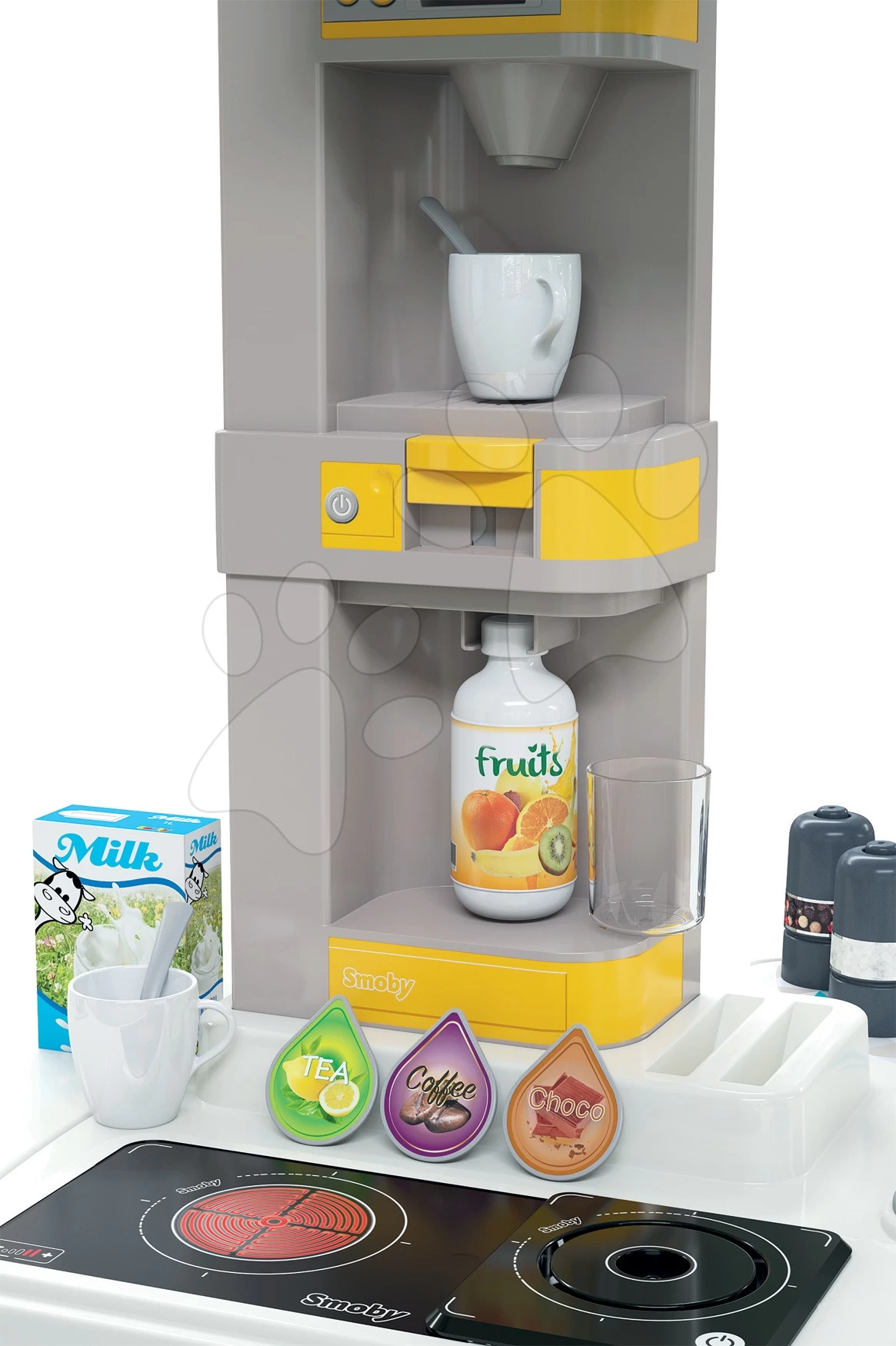 Elektronische Küche Tefal Studio 360 ° XL Bubble Smoby Türkis-gelb Mit Zaubersprudeln Und Pasta Mit 34 Zubehörteilen – Bild 8