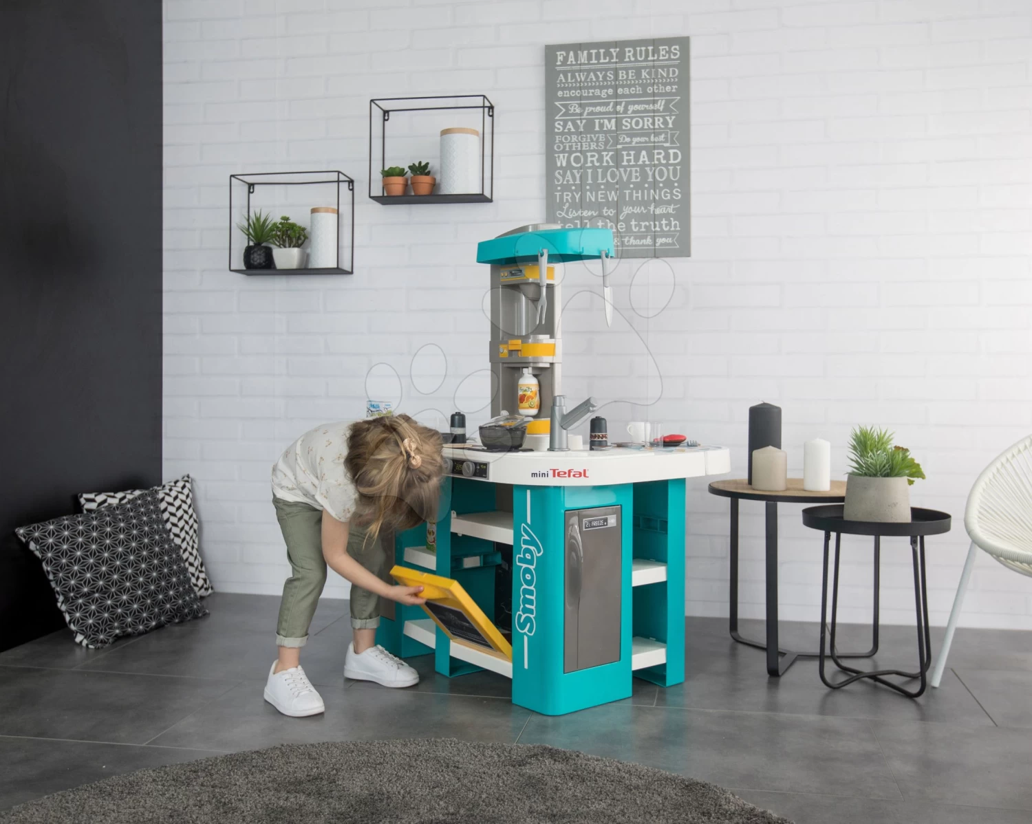 Küchenset Elektronisch Tefal Studio 360° XL Bubble Smoby Und Eine Mini-Shop-Kasse Mit Terminal – Bild 20