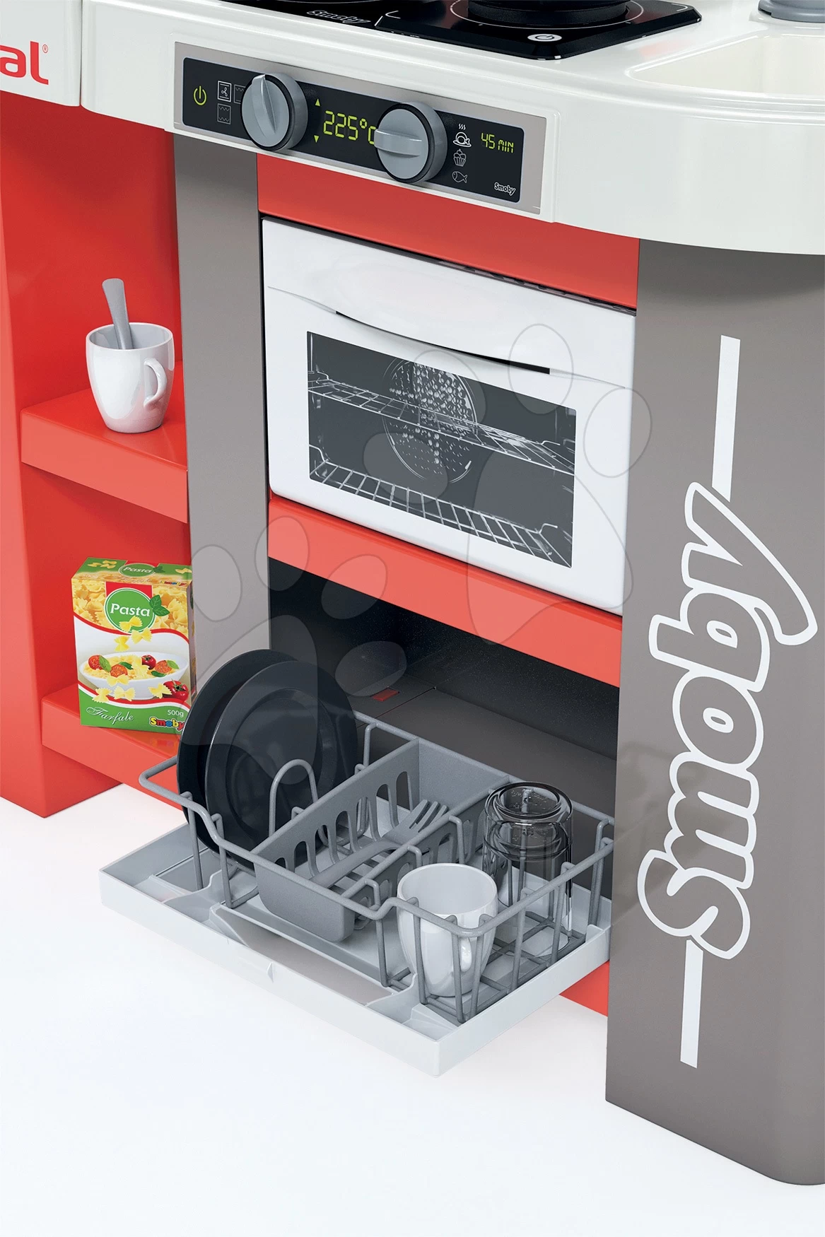 Küchenset Elektronisch Tefal Studio 360° XXL Bubble Smoby Karotte Und Ein Staubsauger Mit Reinigungswagen – Bild 6