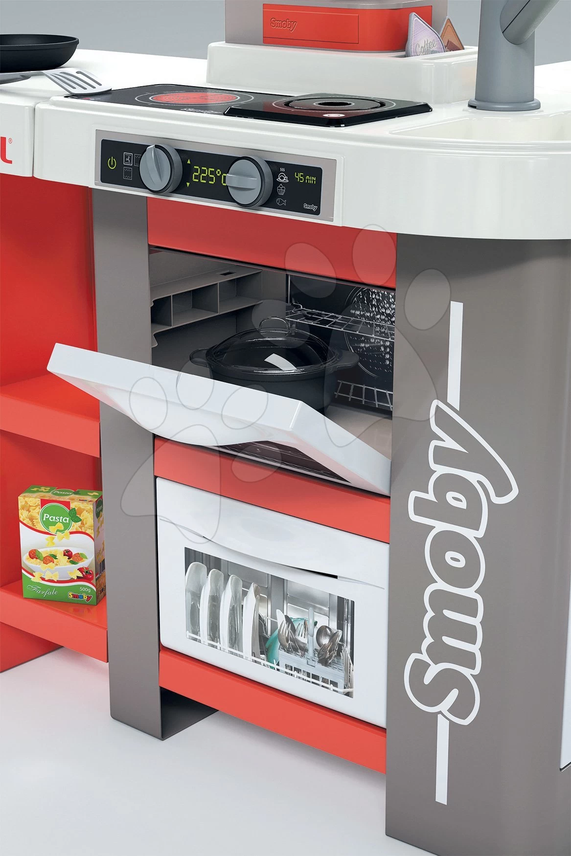 Küchenset Elektronisch Tefal Studio 360° XXL Bubble Smoby Karotte Und Ein LKW Mit Dem Black&Decker Truck-Arbeitskoffer – Bild 7