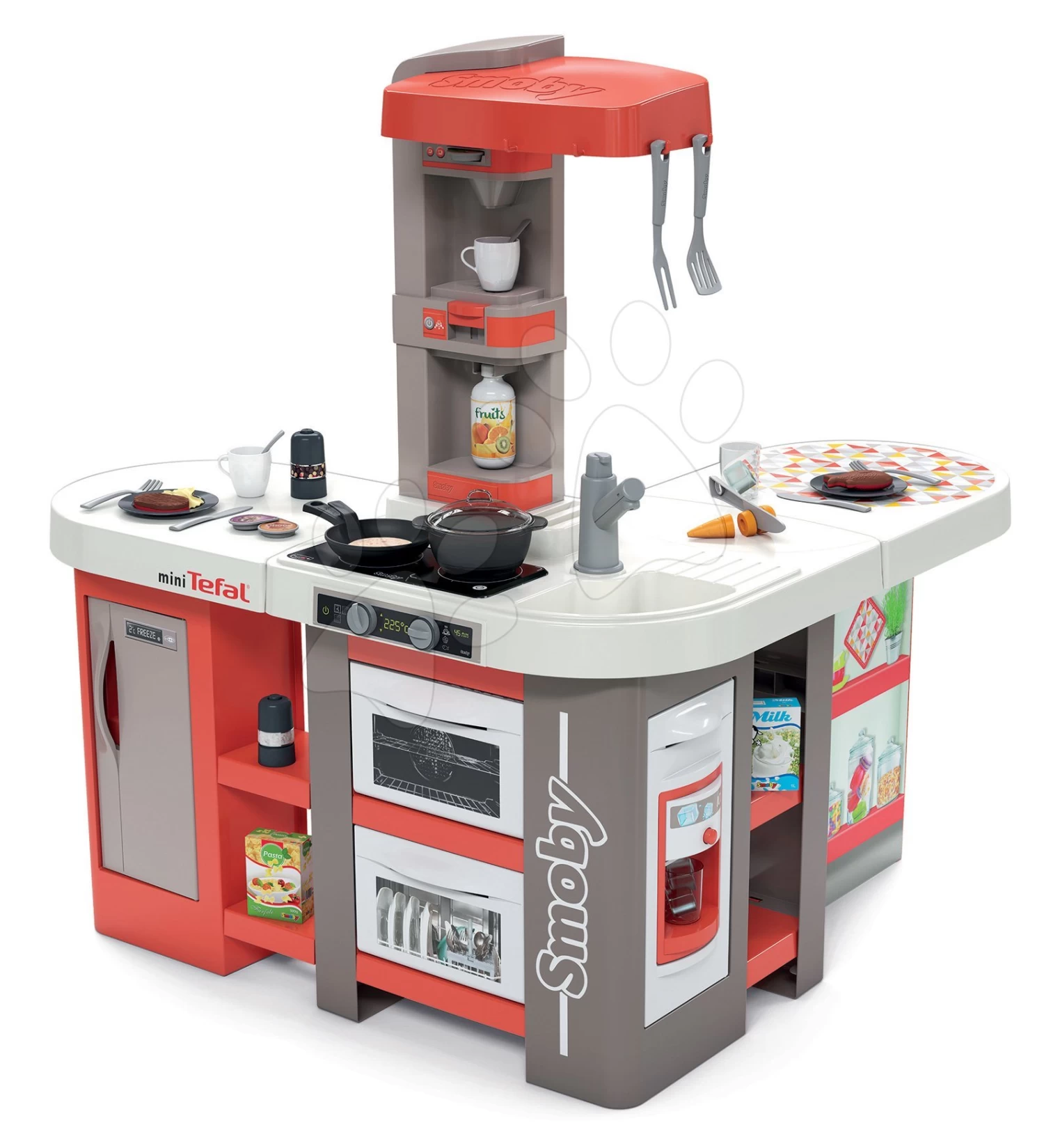 Küchenset Elektronisch Tefal Studio 360° XXL Bubble Smoby Karotte Und Little Pupils Malbank Und Magnete Mit Doppelseitiger Tafel – Bild 12