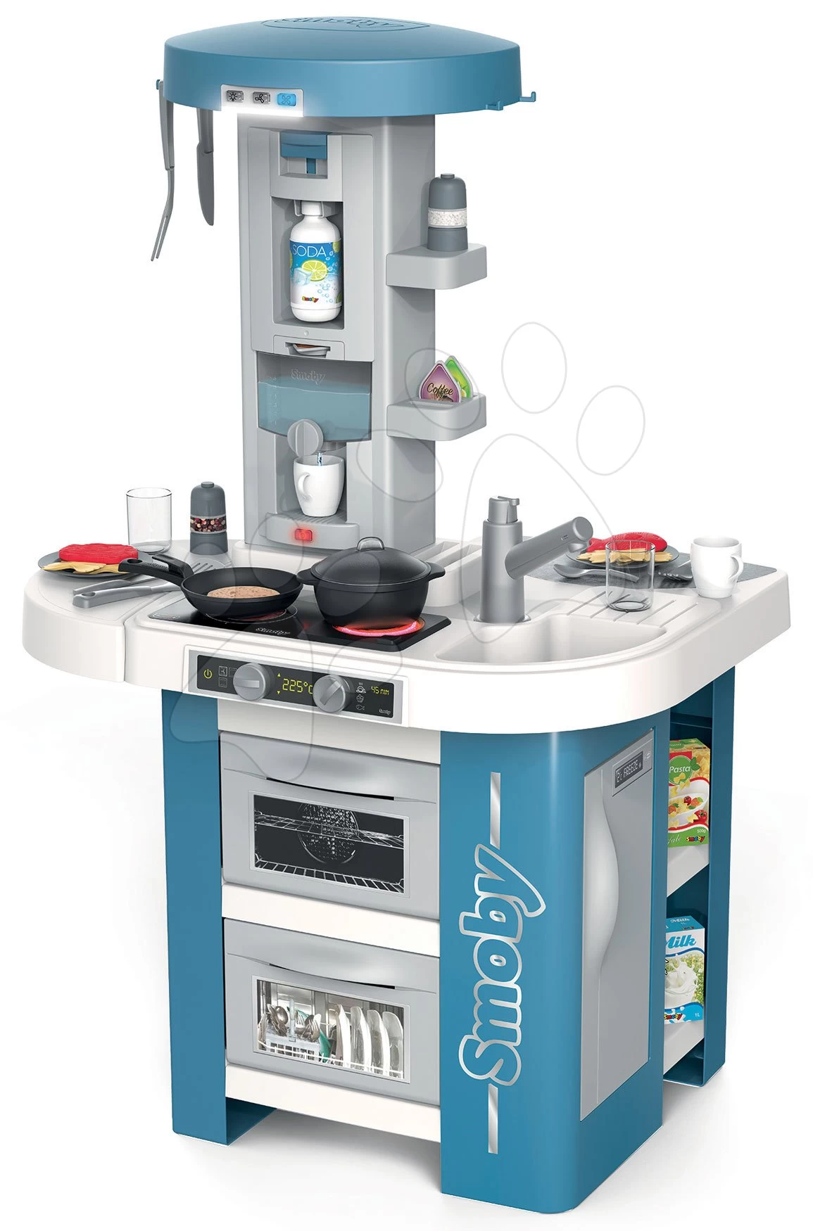 Set Küche Mit Technischer Ausstattung Tech Edition Smoby Elektronisch Mit Schule Für Kindergärten Spiel Für Lehrer Und Schüler – Bild 7