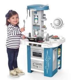 Set Küche Mit Technischer Ausstattung Tech Edition Smoby Elektronisch Mit Putzwagen Und Bügelbrett