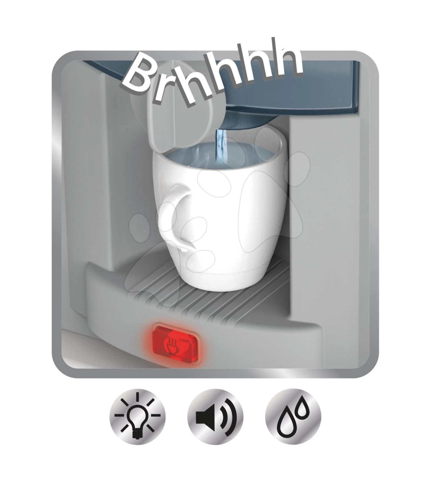 Set Küche Mit Technischer Ausstattung Tech Edition Smoby Elektronisch Mit Einem Café Mit Einer Funktionsfähigen Kasse Und Einer Einkaufstasche – Bild 3