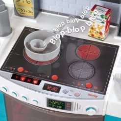 Küche Cook´tronic Bubble Smoby Elektronisch Mit Magischem Sprudeln, Licht Und Sounds Und 21 Zubehörteilen Türkis