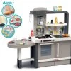 Set Küche Wachsend Mit Fließendem Wasser Tefal Evolutive Smoby Und Elektronische Registrierkasse Mit Kindertisch