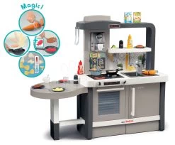 Set Küche Wachsend Mit Fließendem Wasser Tefal Evolutive Smoby Und Ein Reinigungswagen Mit Staubsauger Und Bügelbrett