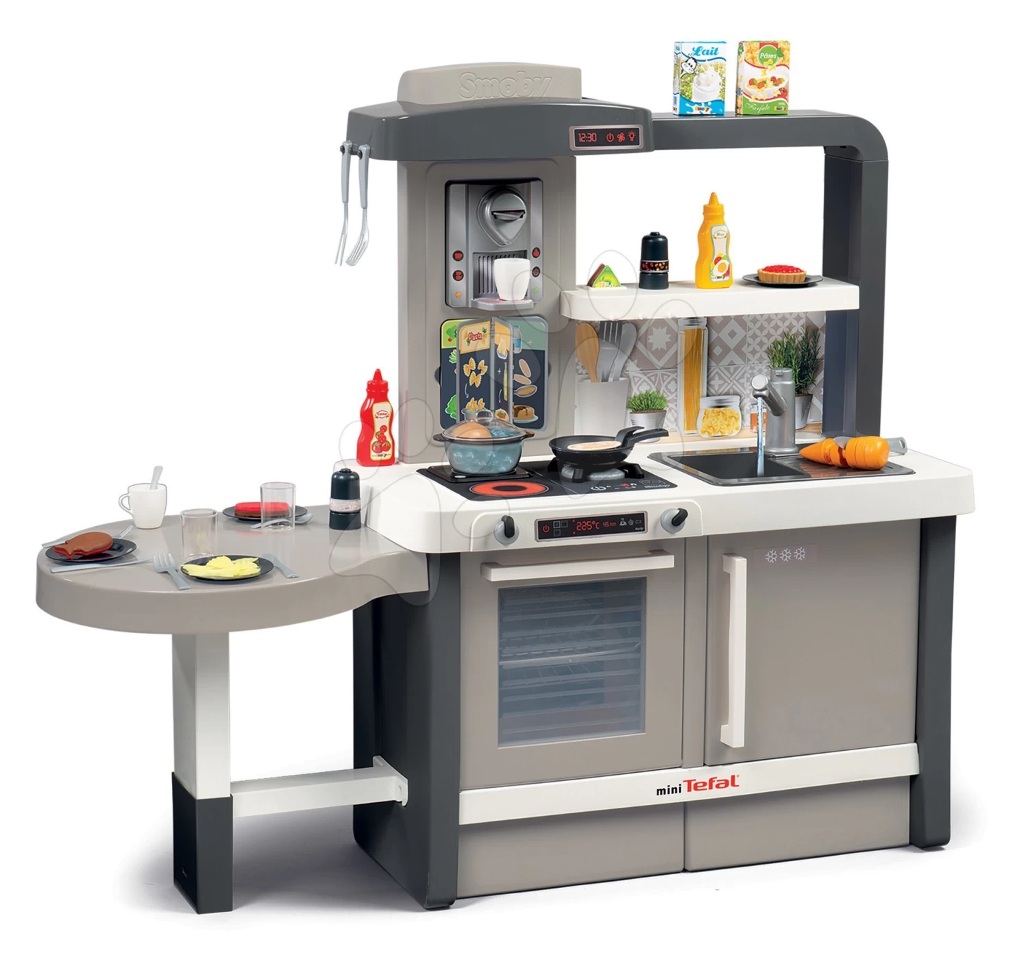 Set Küche Wachsend Mit Fließendem Wasser Tefal Evolutive Smoby Und Baguette&Croissant Bakery Mit Waffeleisen – Bild 7