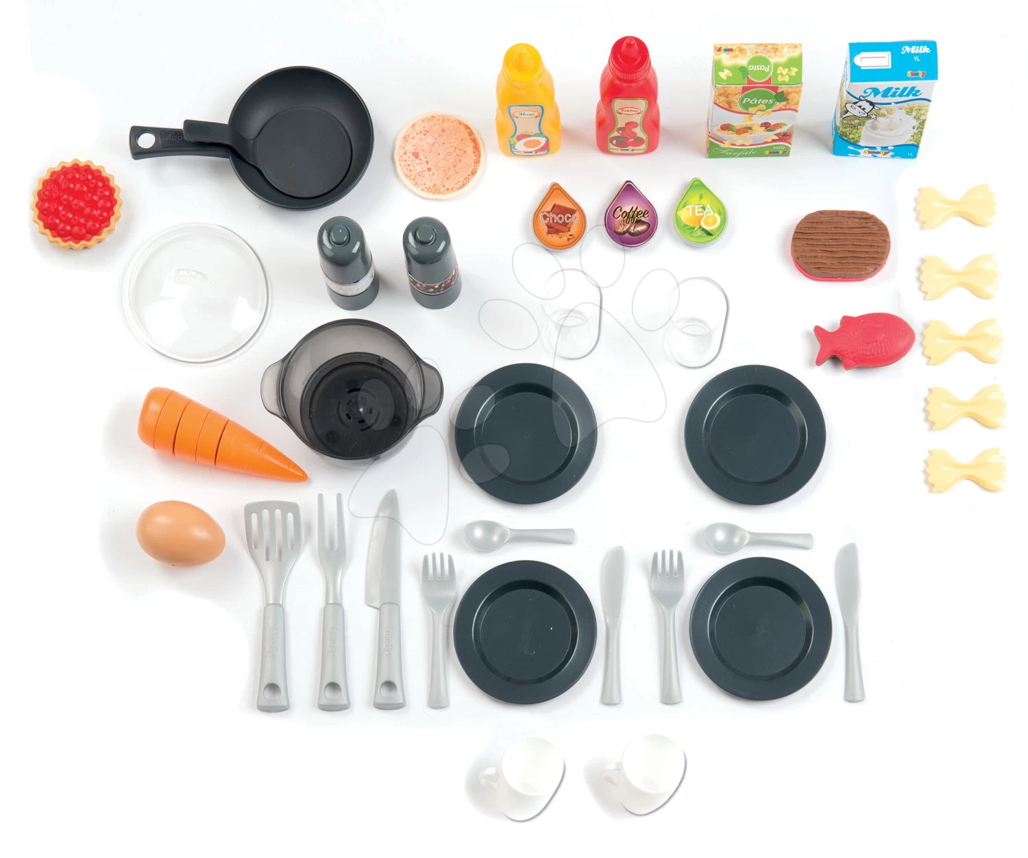 Set Küche Wachsend Mit Fließendem Wasser Tefal Evolutive Smoby Und Baguette&Croissant Bakery Mit Waffeleisen – Bild 12