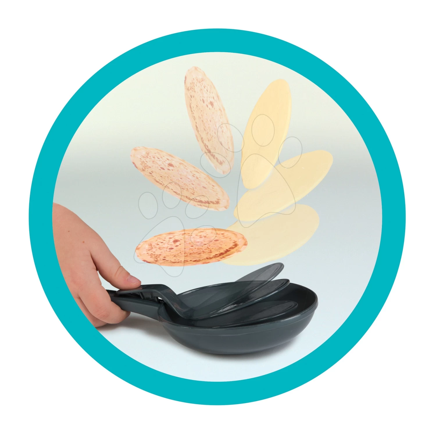 Set Küche Wachsend Mit Fließendem Wasser Tefal Evolutive Smoby Und Baguette&Croissant Bakery Mit Waffeleisen – Bild 16