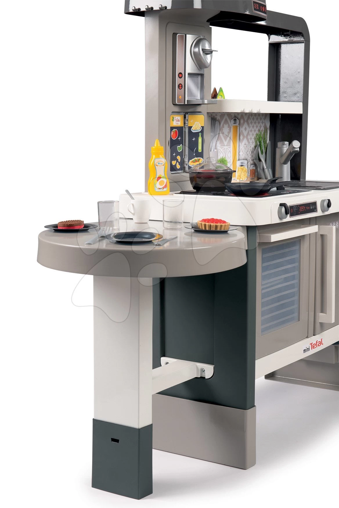 Set Küche Wachsend Mit Fließendem Wasser Tefal Evolutive Smoby Und Eine Mikrowelle Mit Tefal-Geräten – Bild 17