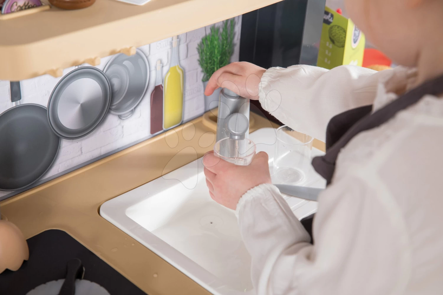 Set Restaurant Mit Elektronischer Küche Chef Corner Restaurant Smoby Und Puppenwagen Tief Und Sportlich DeLuxe Maxi Cosi&Quinny Grey – Bild 13