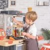 Set Restaurant Mit Elektronischer Küche Chef Corner Restaurant Smoby Mit Puppenwagen Für Zwei Puppen DeLuxe Maxi Cosi&Quinny Grey