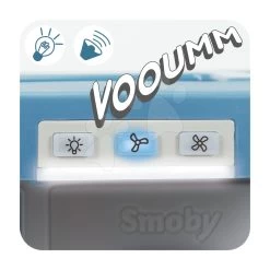 Reiseküche Cook&Go Blue Smoby Klappbar Elektronisch Mit Sound Und Licht Und 17 Zubehörteilen