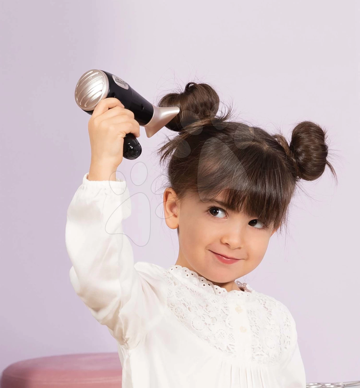 Set Elektronische Küche Mit Waschmaschine Und Bügelbrett Tefal Cleaning Kitchen 360° Smoby Und Der Dreiflügelige Friseurladen Barber Und Ein Elektronischer Haartrockner SM311050-25 – Bild 9