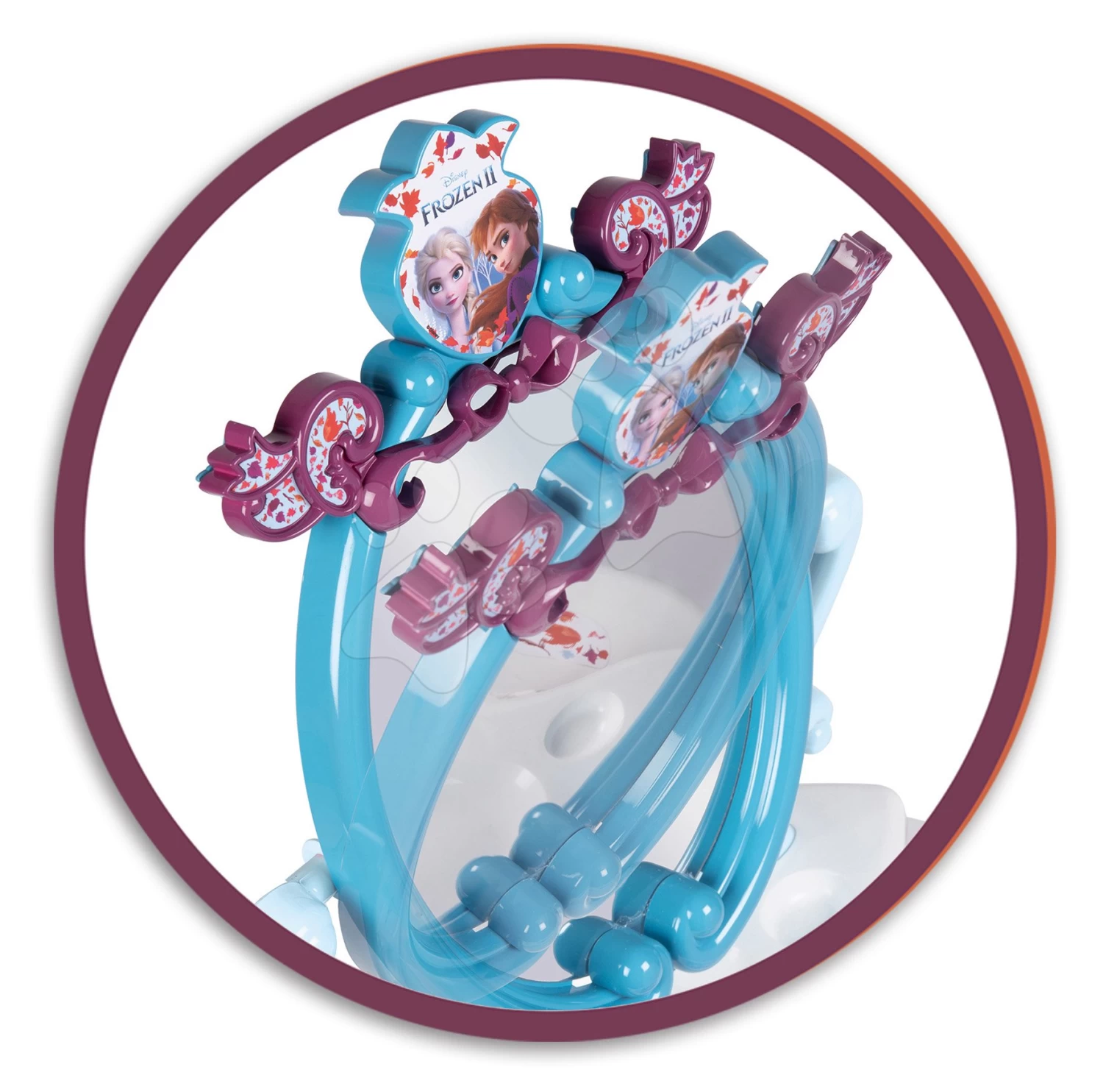 Küchenset Prinzessin Smoby Mit Türmchen Und 19 Zubehörteilen Doppelseitig Und Kosmetiktisch Mit Stuhl Und Kosmetiktasche – Bild 12