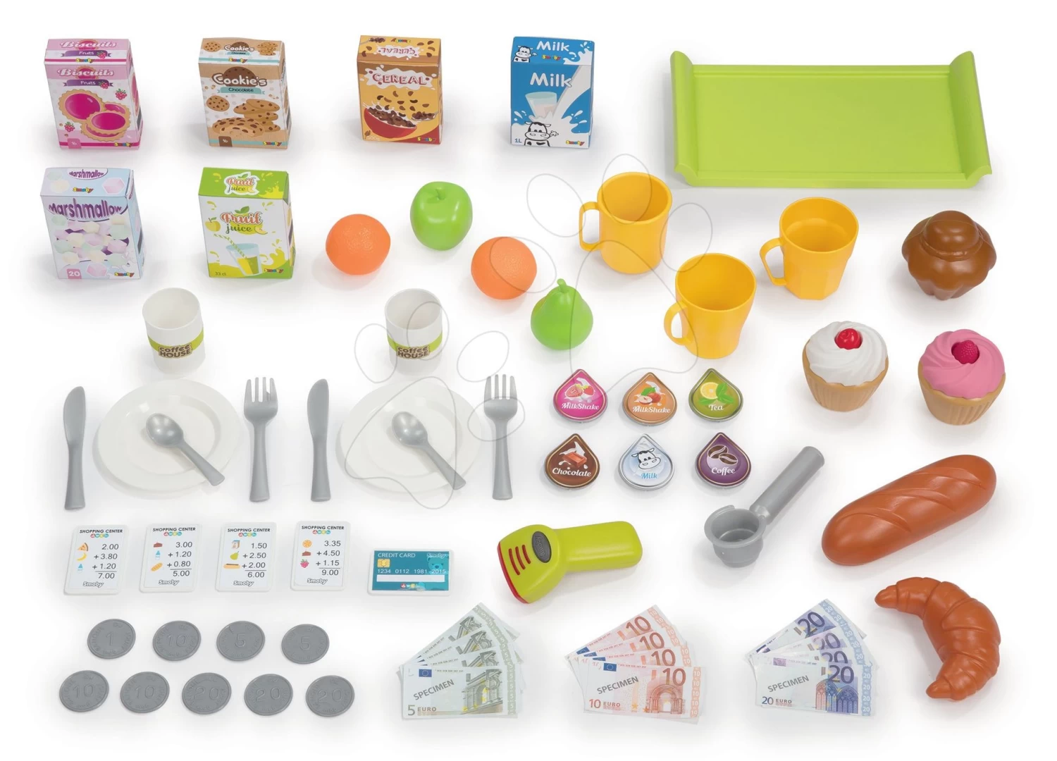 Set Küche Mit Technischer Ausstattung Tech Edition Smoby Elektronisch Mit Einem Café Mit Einer Funktionsfähigen Kasse Und Einer Einkaufstasche – Bild 8