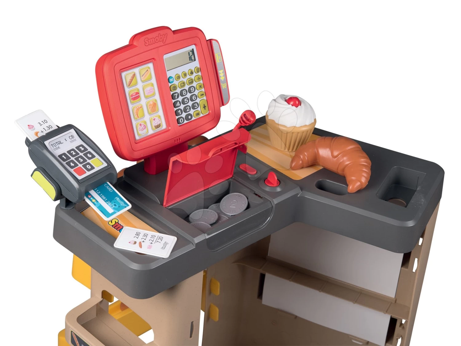 Set Küche Wachsend Mit Fließendem Wasser Tefal Evolutive Smoby Und Baguette&Croissant Bakery Mit Waffeleisen – Bild 5