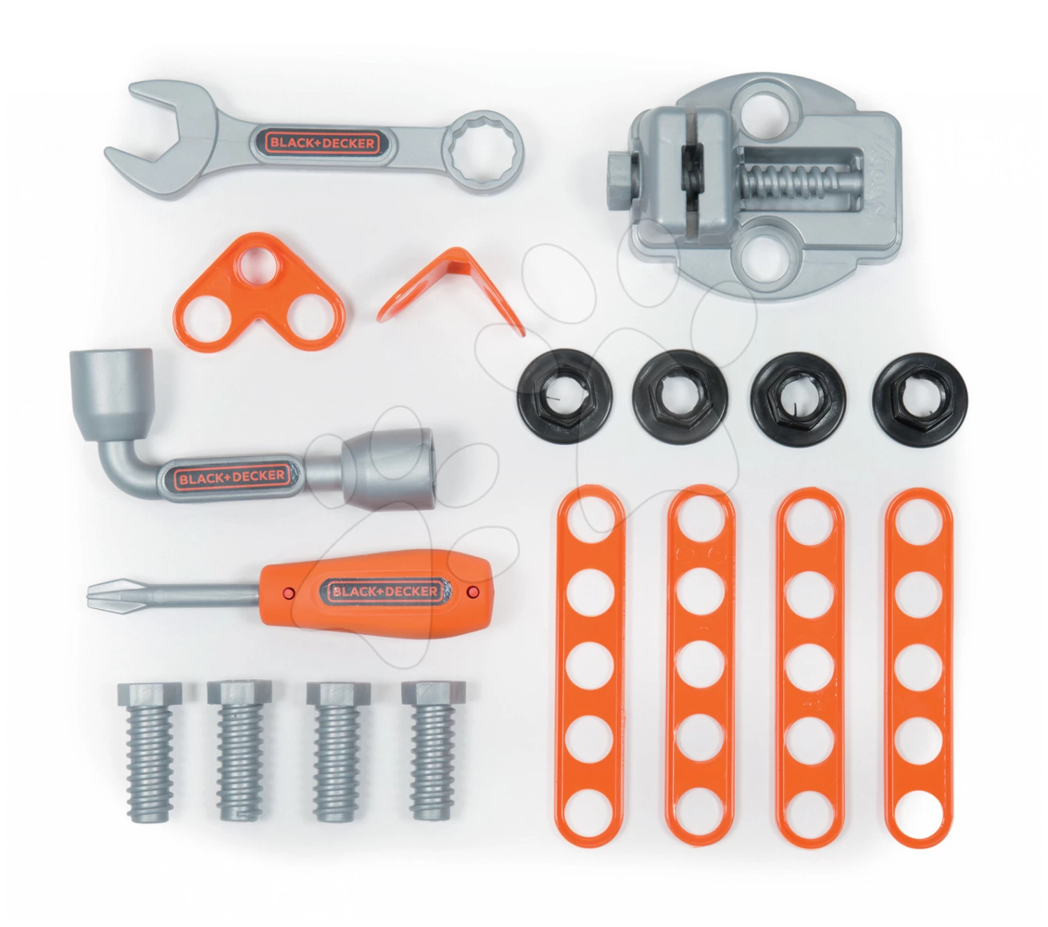 Set Küche Tefal Studio XXL Smoby Mit Magischem Sprudeln Und Einer Faltwerkstatt Black&Decker 3v1 – Bild 11