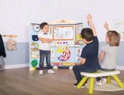 Set Küche Mit Technischer Ausstattung Tech Edition Smoby Elektronisch Mit Schule Für Kindergärten Spiel Für Lehrer Und Schüler