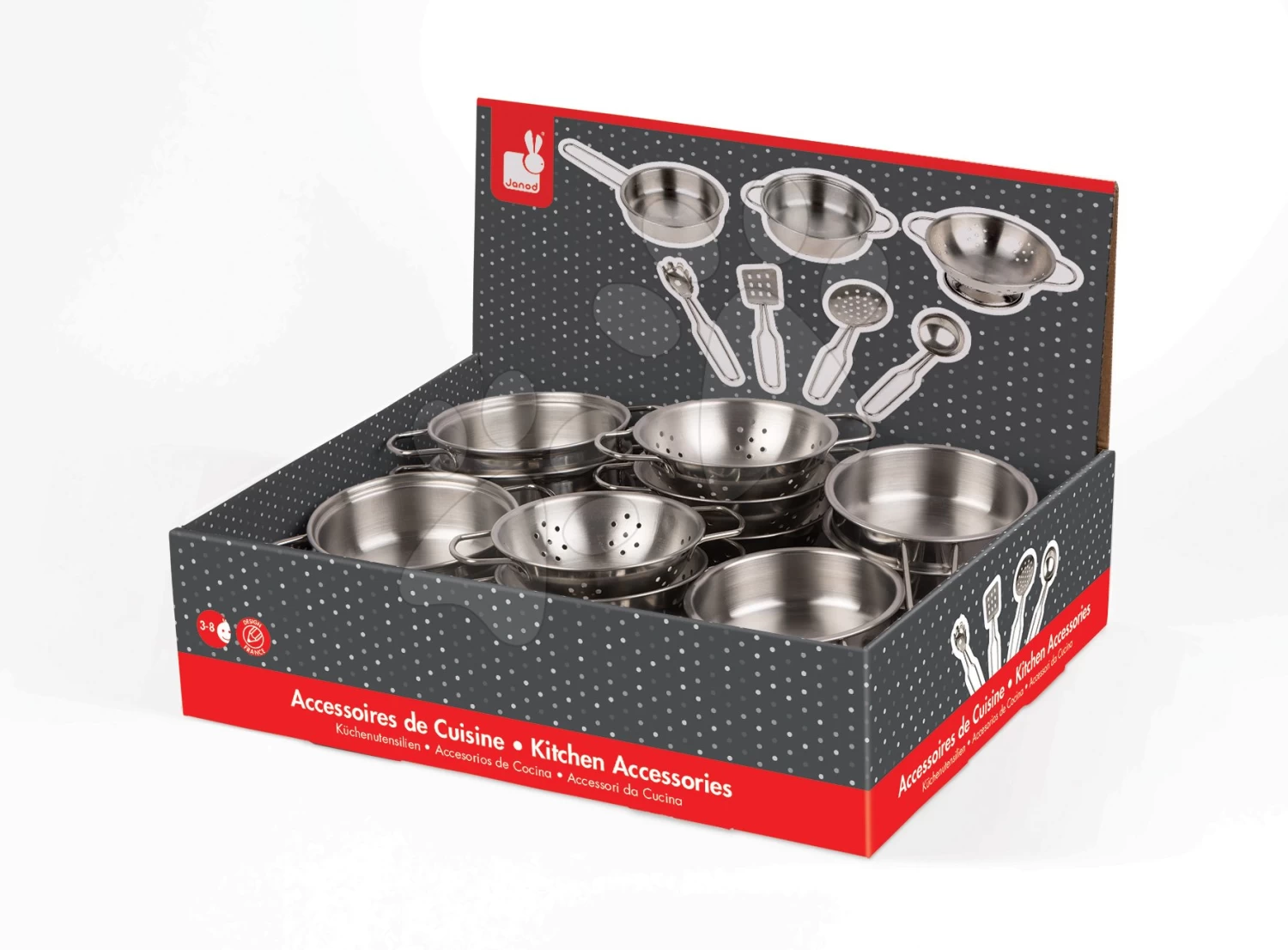 Küchenwender Janod Verchromt – Bild 2