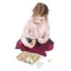 Holzeier Wooden Eggs Tender Leaf Toys 6 Stück Im Karton